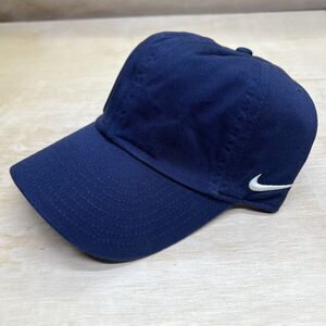 NEW Adjustable Nike Heritage 86 Team Campus Unstructured Hat Blank College Navy